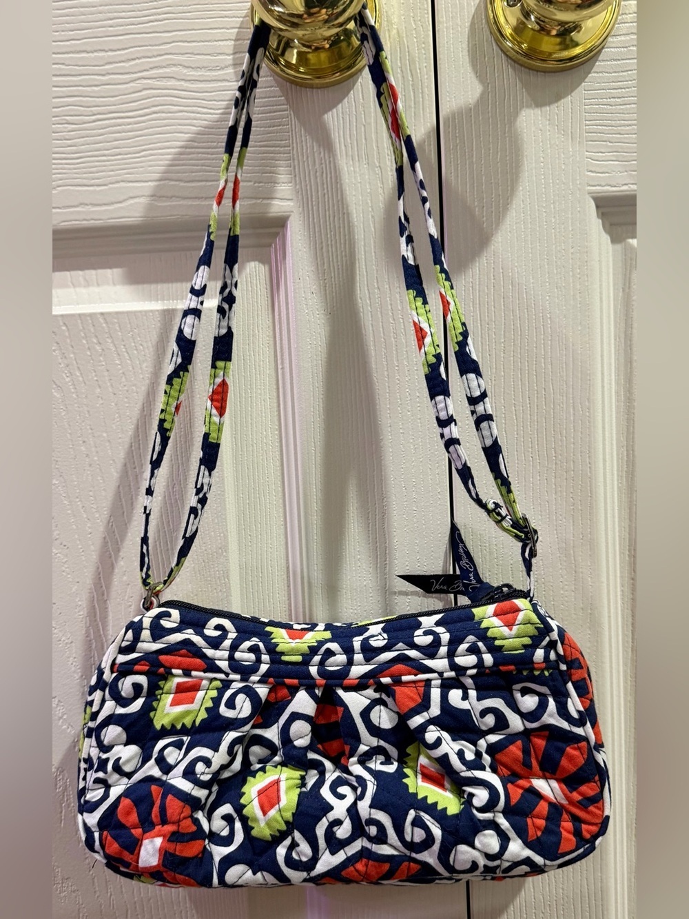 Quilted Small Sun Valley Vera Bradley Crossbody Purse
